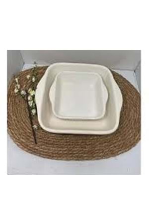 ECR107 KARE 2Lİ FIRIN KABI (1*12)