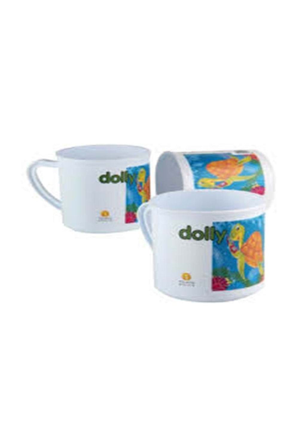 Y181 DOLLY 3 LÜ KULPLU BARDAK (1*60)