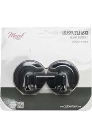Y066 MAXEL AKASYA ÇİFTLİ YAPIŞTIRMA ASKI (1*36)